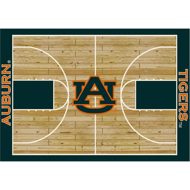 Auburn University 8×11 Courtside Rug