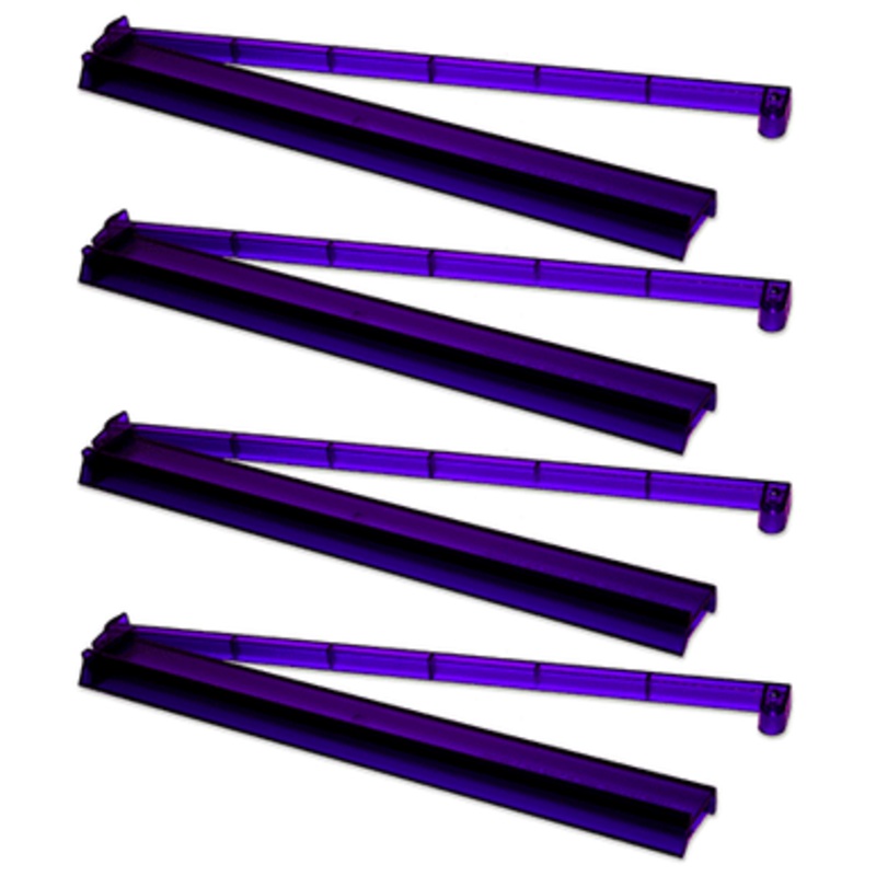 Dark Purple Mah Jongg Combo Racks  Set of 4