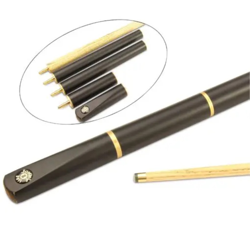 48 5 piece multi jointed black Jonny 8 ball cue
