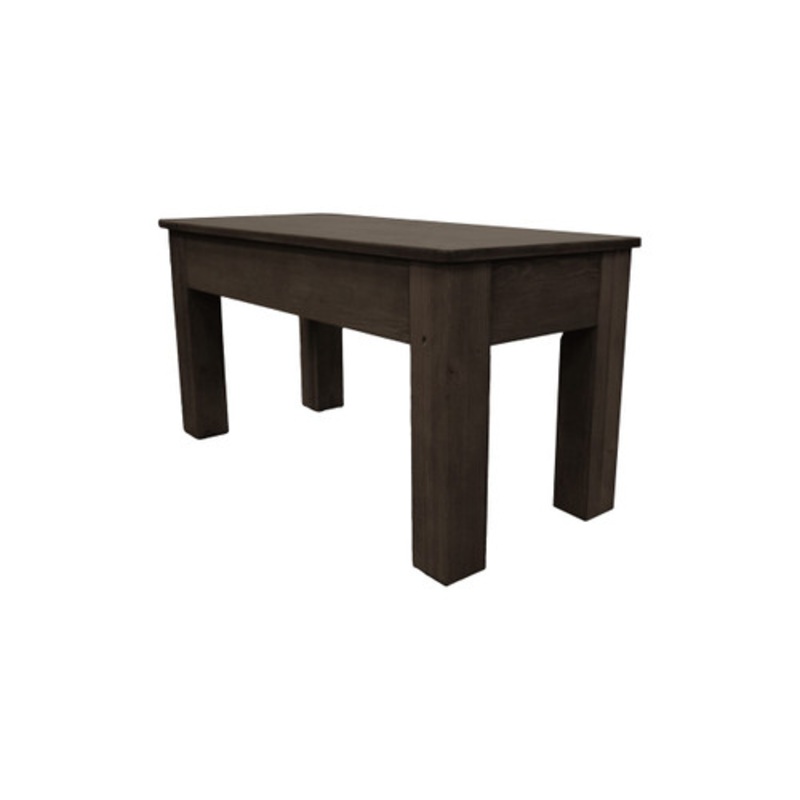 Imperial 36 Weathered Dark Chestnut Bench