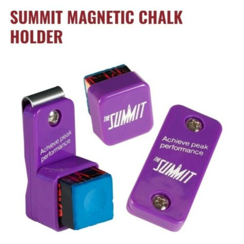 SUMMIT magnetic high quality chalk holder with belt clip PURPLE
