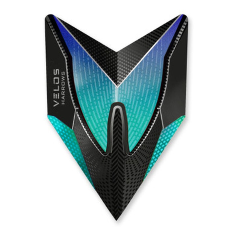 Harrows Velos Black & Jade Flight