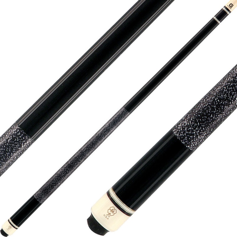 McDermott Cues G Series Black Spies Hecker Paint G206
