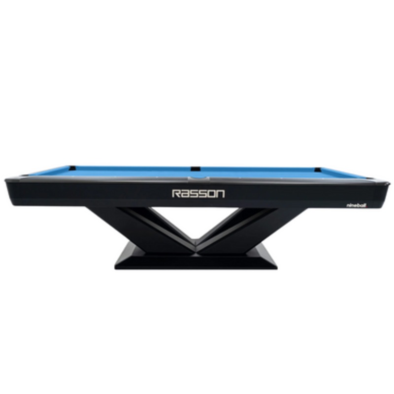 Rasson Victory III Pool Table in Black Fluorocarbon