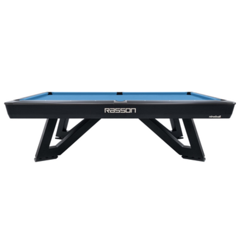 Rasson Wolf Pool Table in Black Fluorocarbon