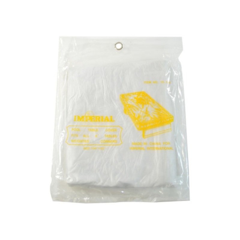 Vinyl 9′ Pool Table Cover Clear