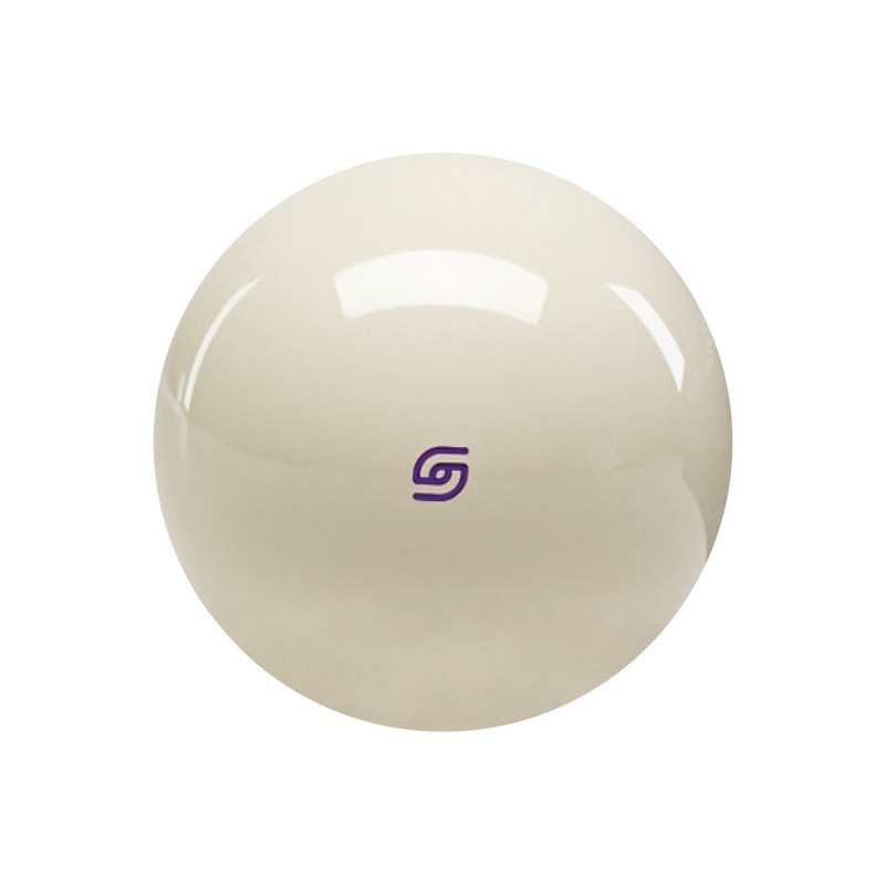 Aramith Magnetic Cue Ball with Purple Logo