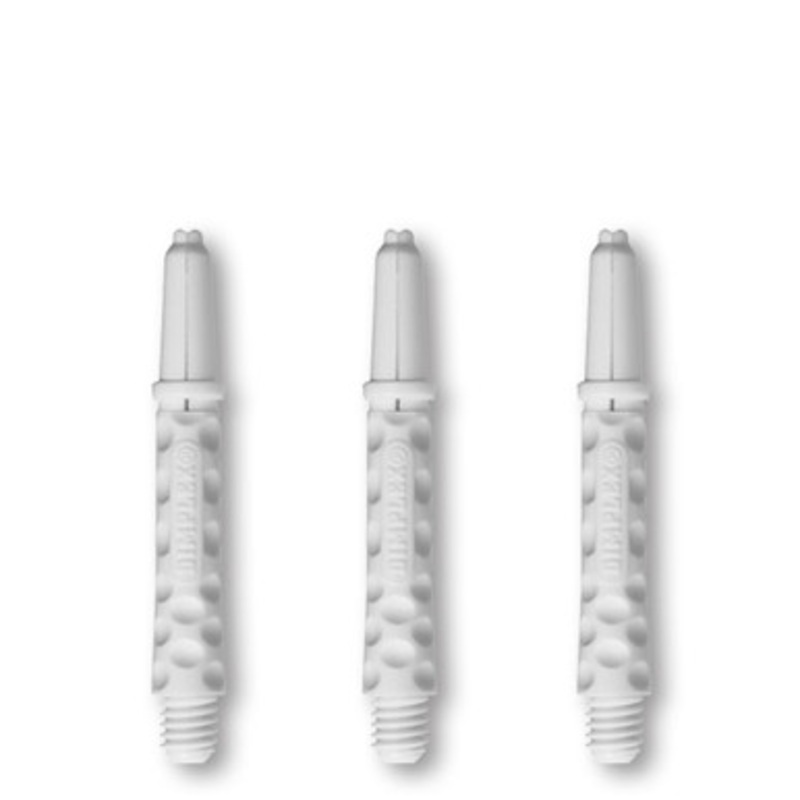Dart World Dimplex White Shafts – Short