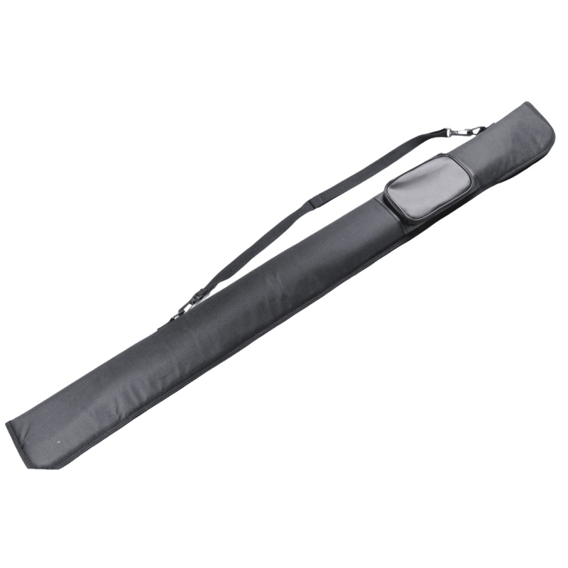Soft cue case for 3/4 jointed cue, plush soft fur lining