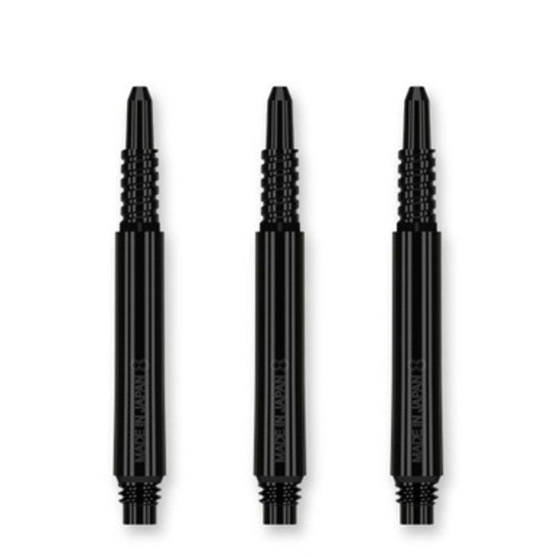 Target 8 Flight Black Fixed Shafts – 26mm