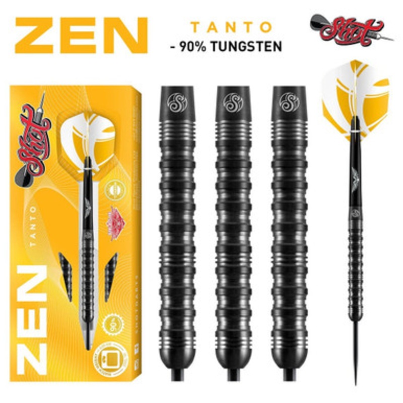 Shot Darts Zen Tanto Steel Tip Darts 25g