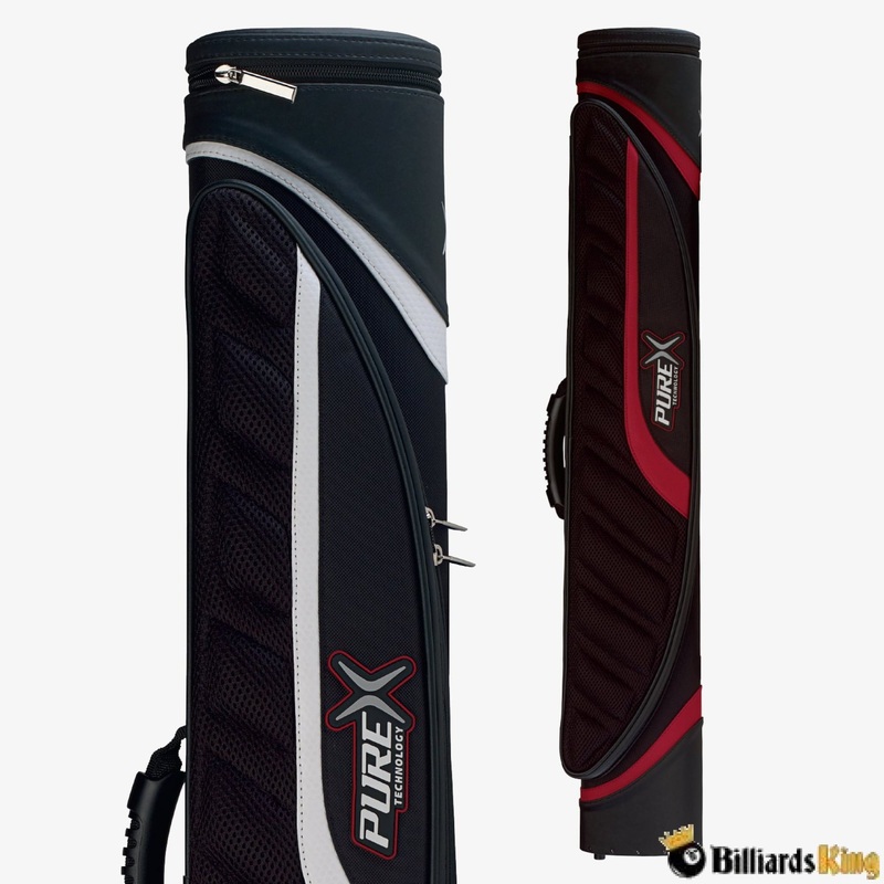 PureX 2 Butt 4 Shaft Hard Cue Stick Case PXC2034