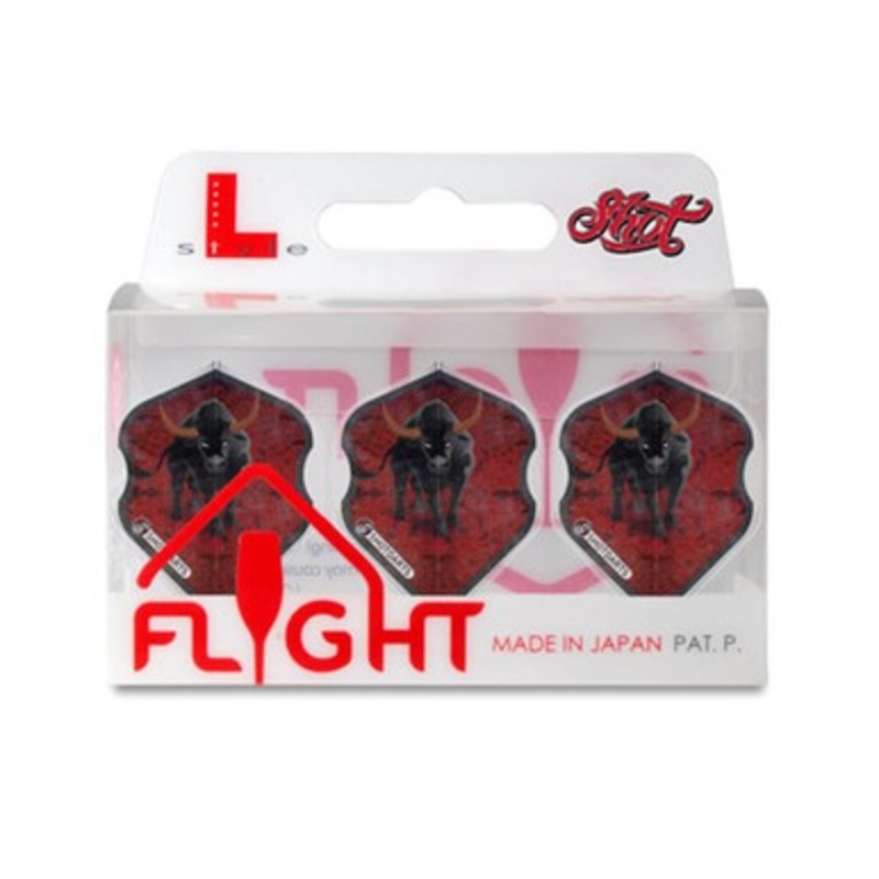 Shot Darts Americana Longhorn Trio Flight Pack – L Style