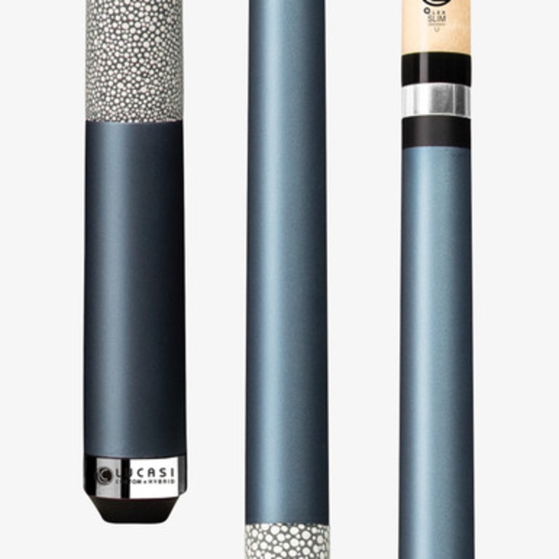 Lucasi Custom Matte Metallic Cobalt Blue LZC8 Cue