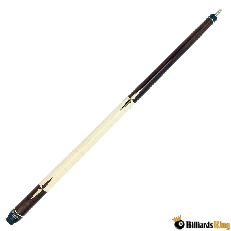 Schmelke NC07 Rosewood w/ Birdseye Maple Grip Pool Cue Stick
