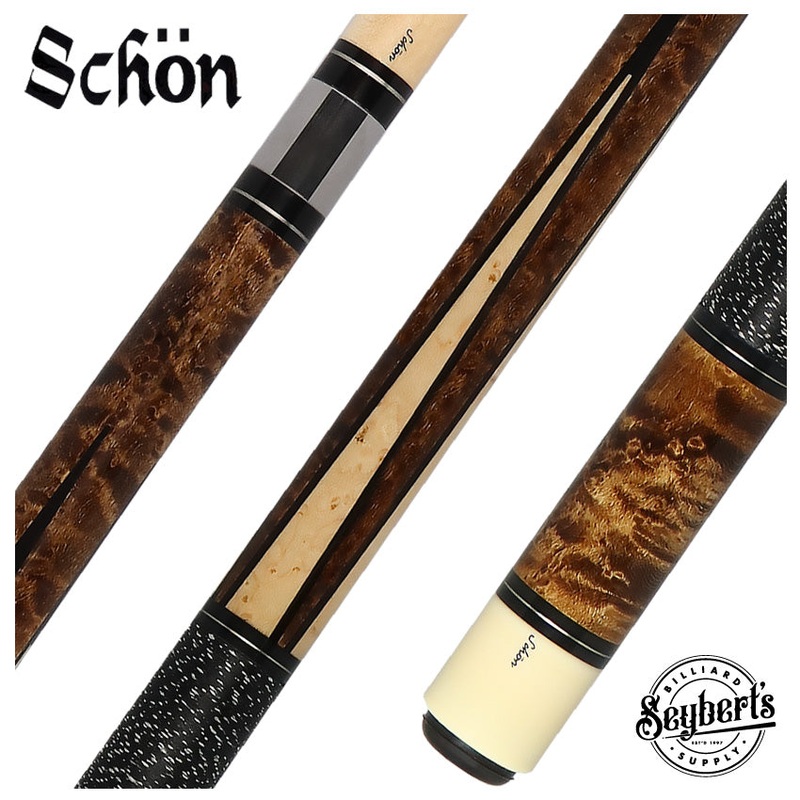 Schon STL Series Dark Stained Pool Cue – STL3DS