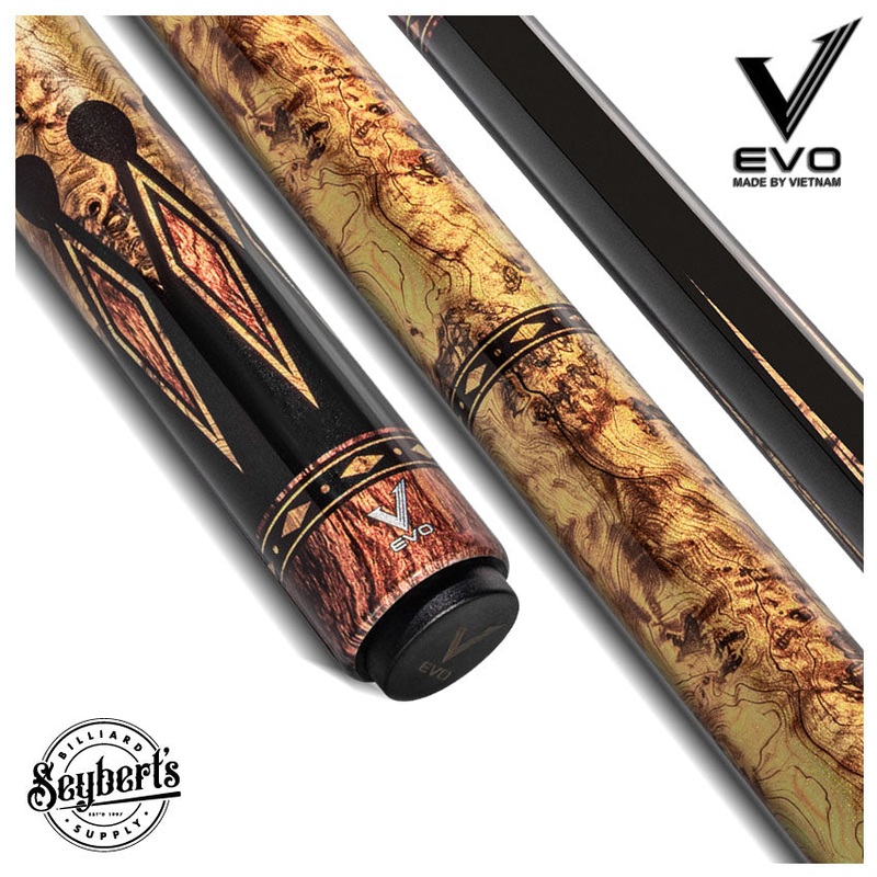 EVO Warrior Canyon Bronze No Wrap Pool Cue