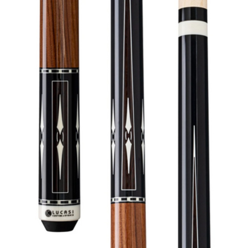 Lucasi LUX70 Midnight Black/Black Palm Cue