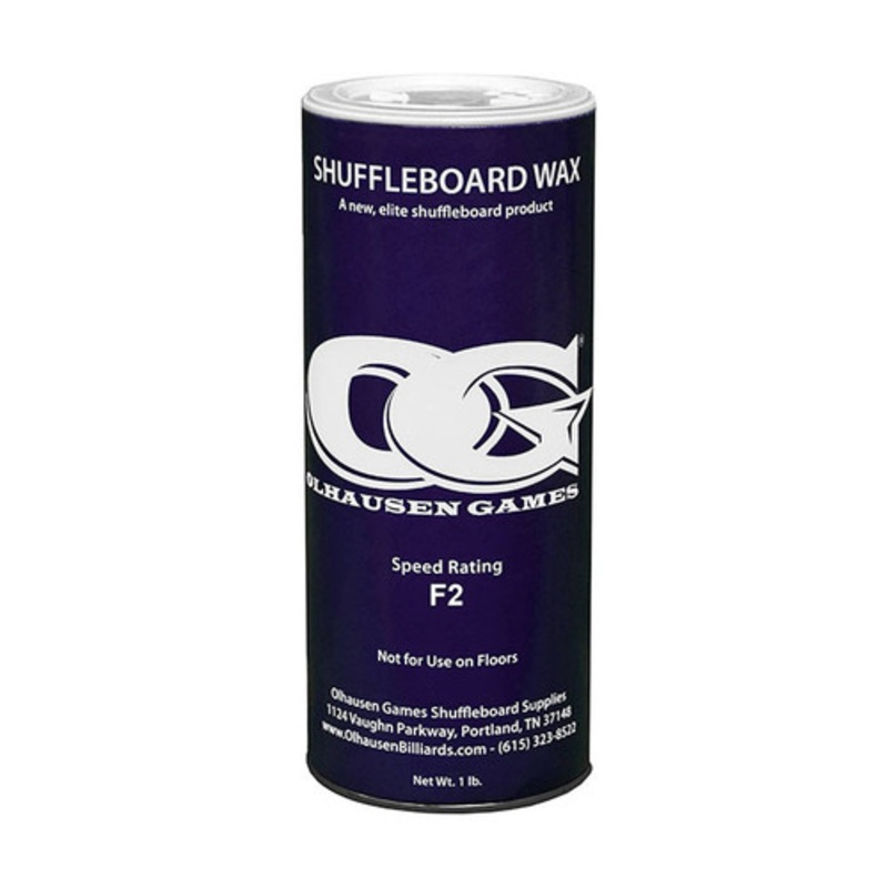 Olhausen F2 Shuffleboard Powder Wax – 16 oz. Can
