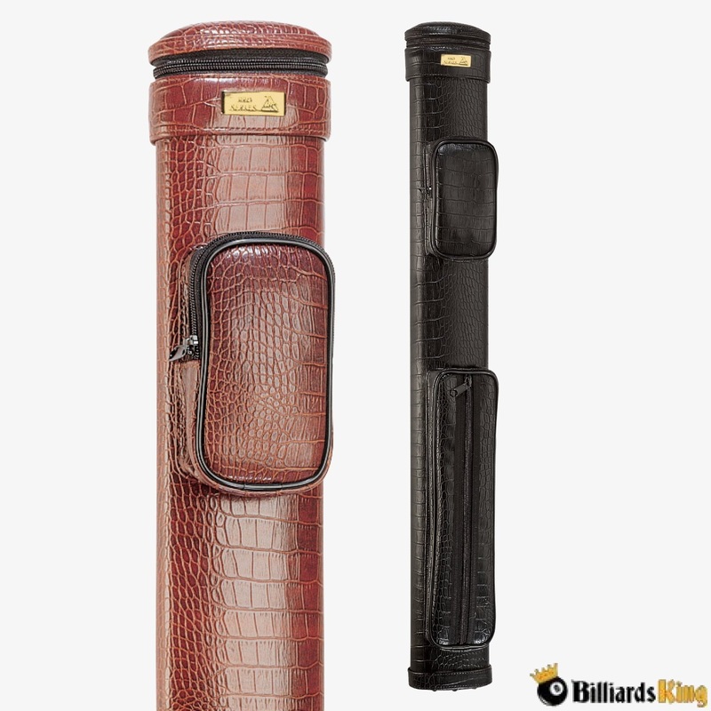 Pro Series 4 Butt 8 Shaft Croc Leatherette Hard Cue Stick Case PRSE-48