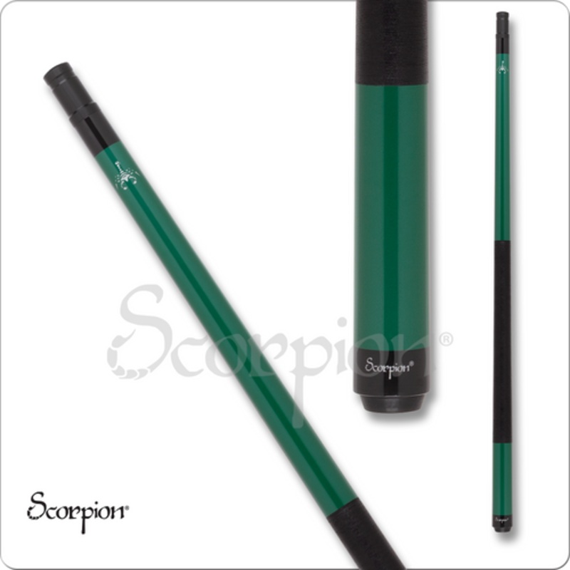 Scorpion SW02 Metallic Green Pool Cue