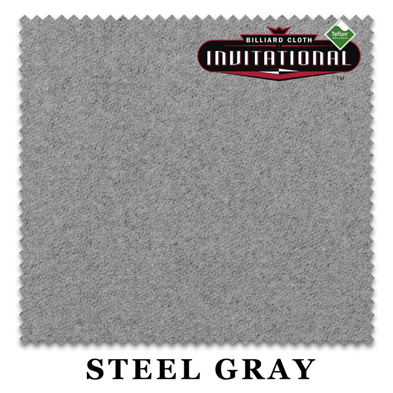 8 ft Oversized Championship Invitational Teflon Steel Gray