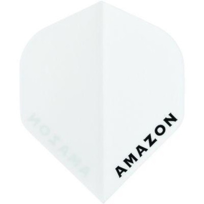 Amazon White Dart Flights – Standard
