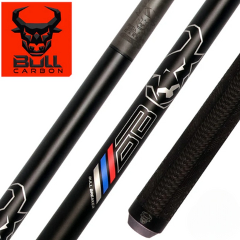 Bull Carbon BCBBGMW Gun Metal Gray Break Cue – Sport Grip
