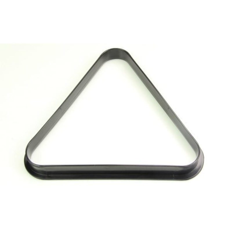 Triangle in black for 15 x 2 pool or snooker balls