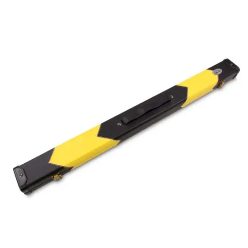 Baize Master deluxe 2 piece arrows case YELLOW for centre jointed cues