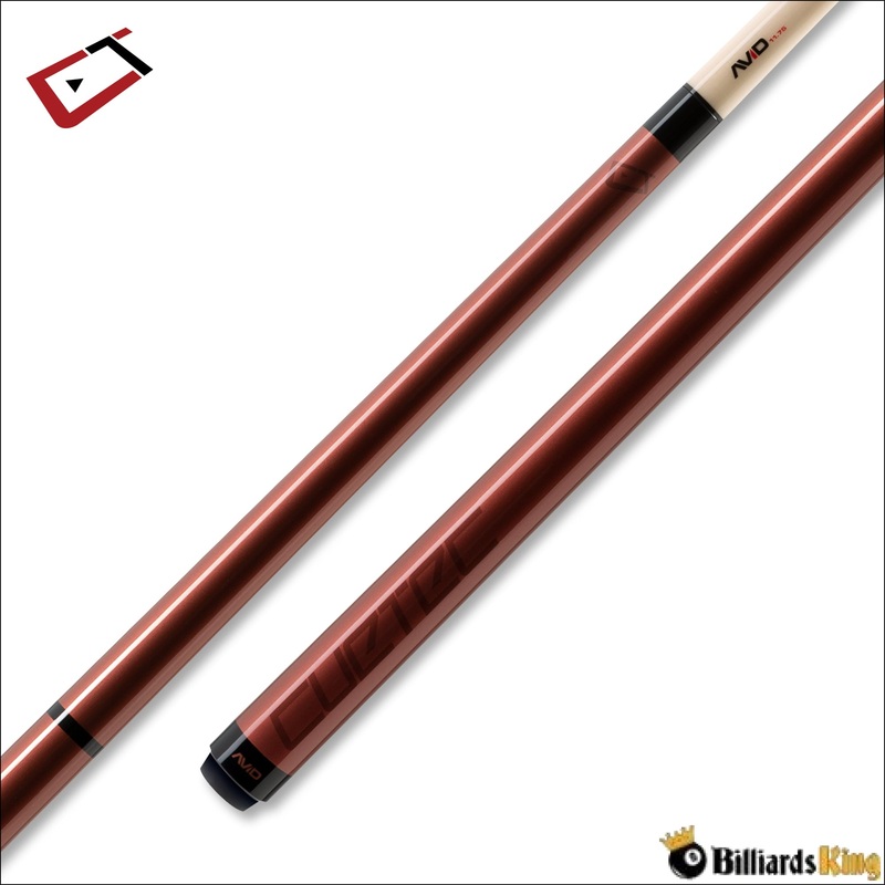 Cuetec AVID Chroma Bordeaux Red Pool Cue Stick 95-390NW