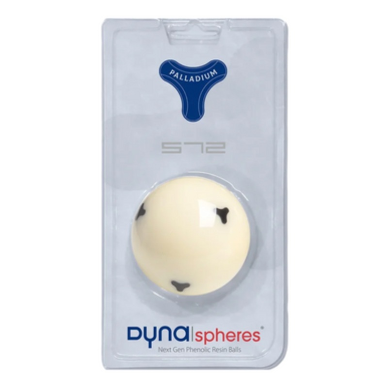 Dynasphere Palladium 572 Six Black Rotor Cue Ball