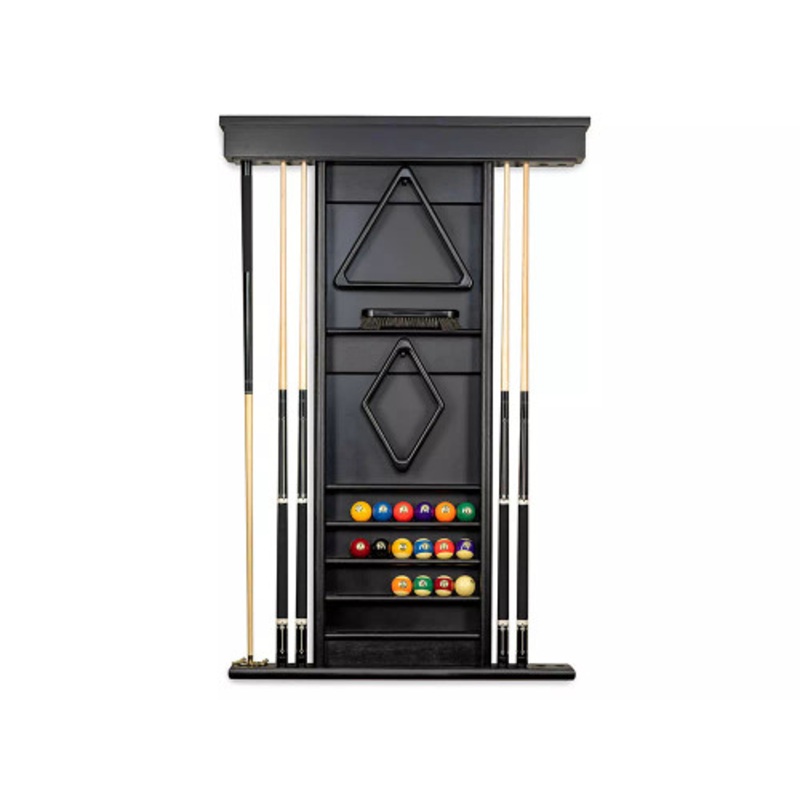 Presidential Ambassador Wall Cue Rack Black