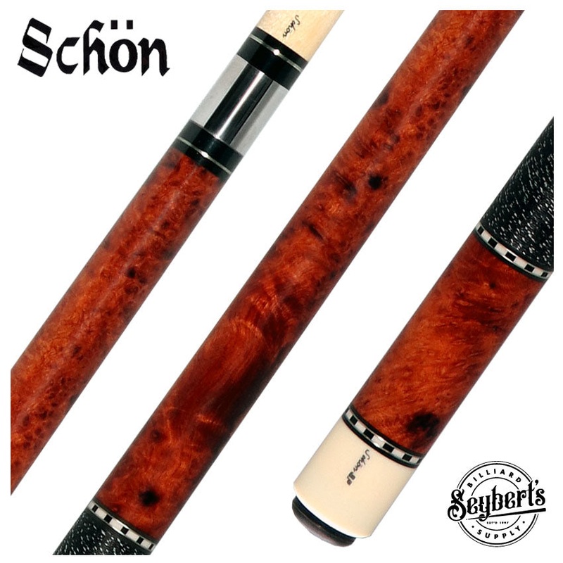 Schon STL Series Burl Pool Cue – STL1BURL