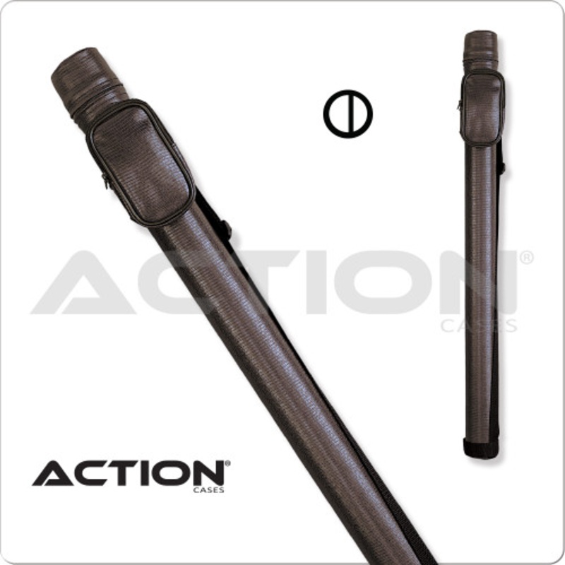 Action ACRND 1×2 Round Brown Hard Cue Case