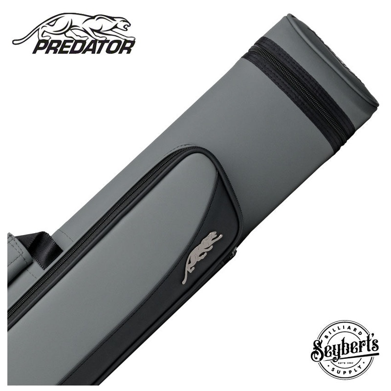 Predator C24GRYBLKH Roadline 2×4 Hard Pool Cue Case – Gray and Black