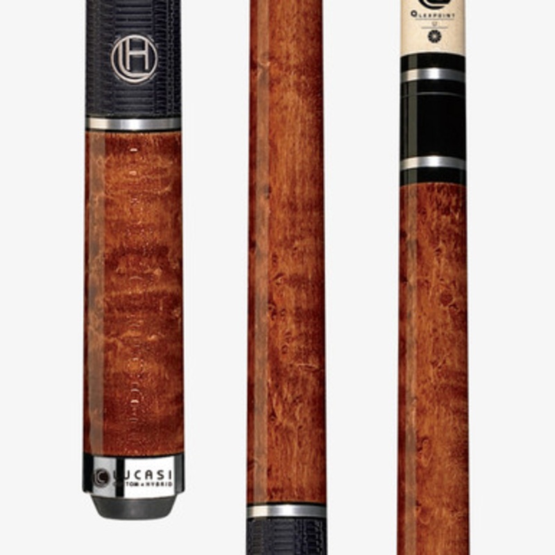Lucasi Custom Brazilian Nut Brown Hybrid LHE20 Cue