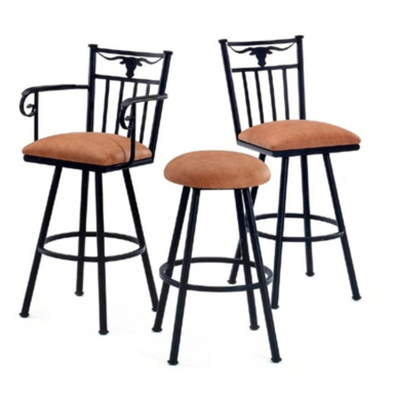 Callee Longhorn Backless Bar Stool