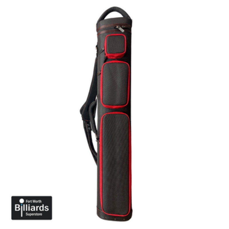 JB Cases 4B/8S Hard Case – Black/Red