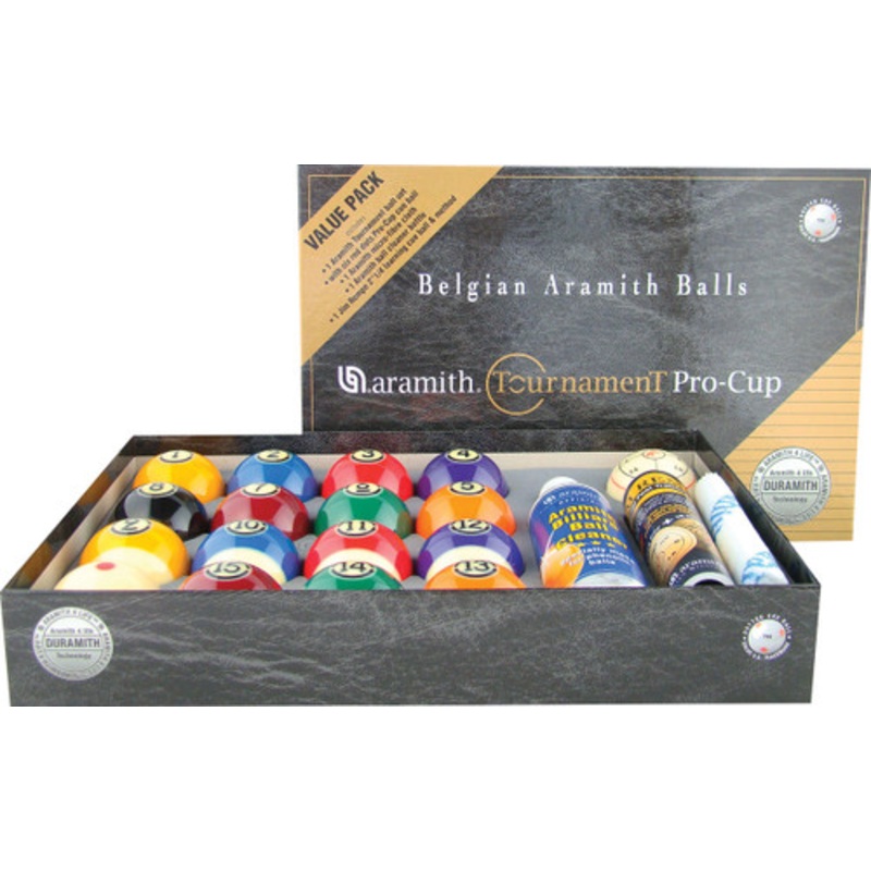 Aramith Tournament Pro Cup Value Pack Ball Set