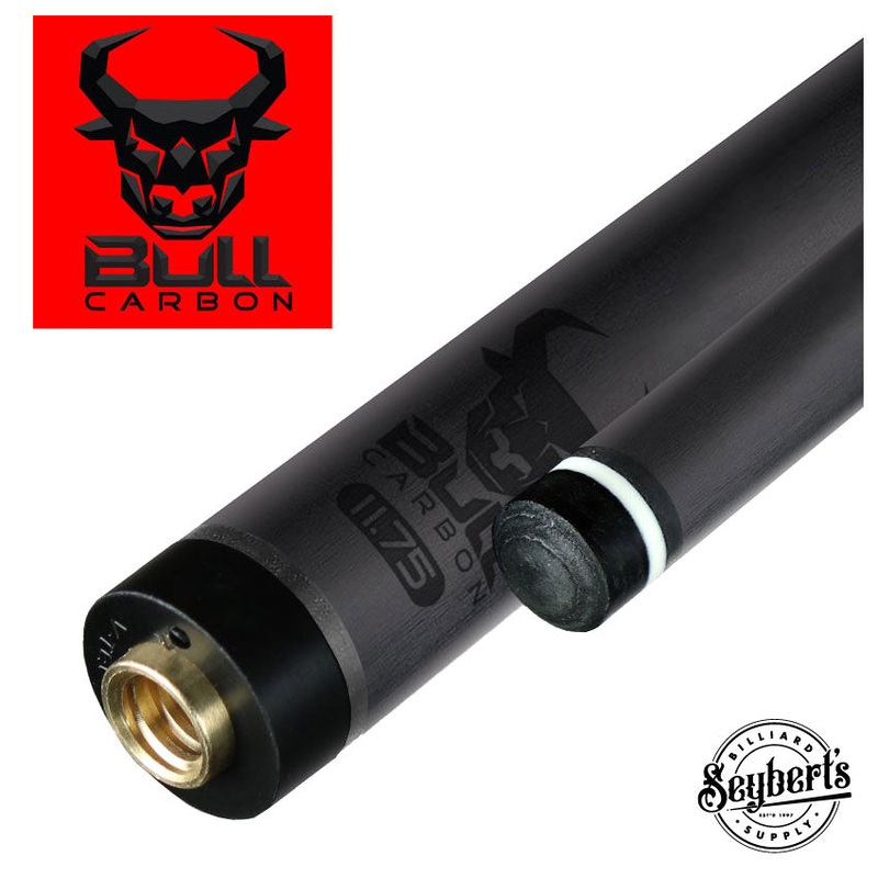 Bull Carbon Cue Shaft-Uni-Loc|11.75mm|12.25mm|29in|30in