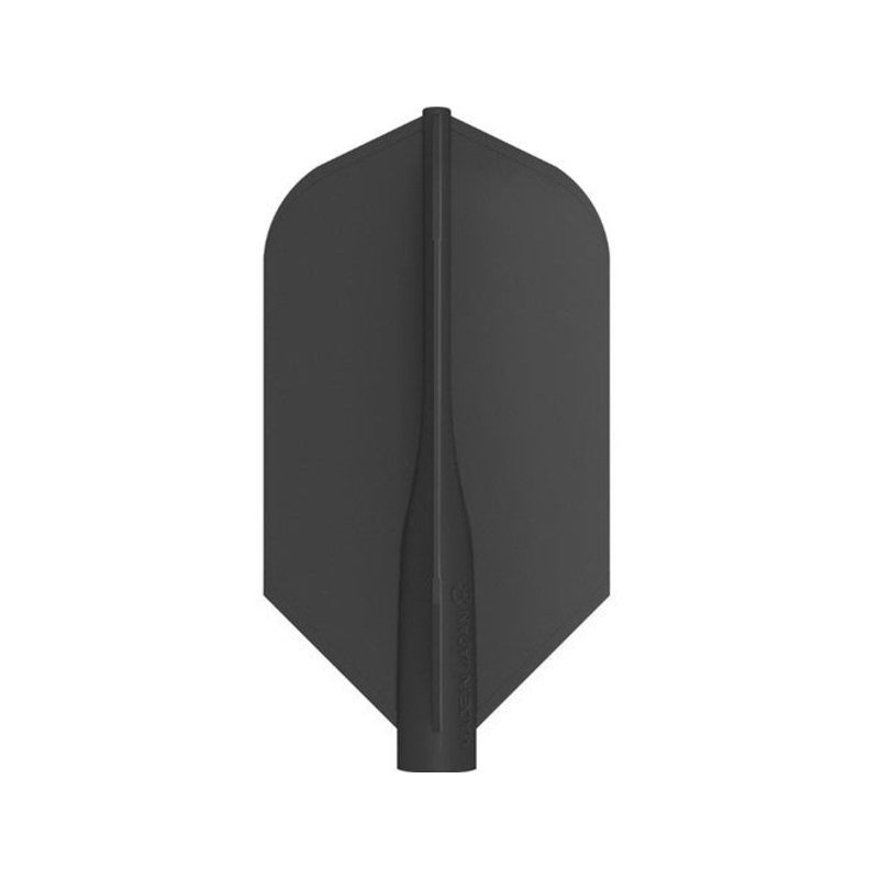 8 Flight Dart Flights-Slim|Black|White|Blue|Red