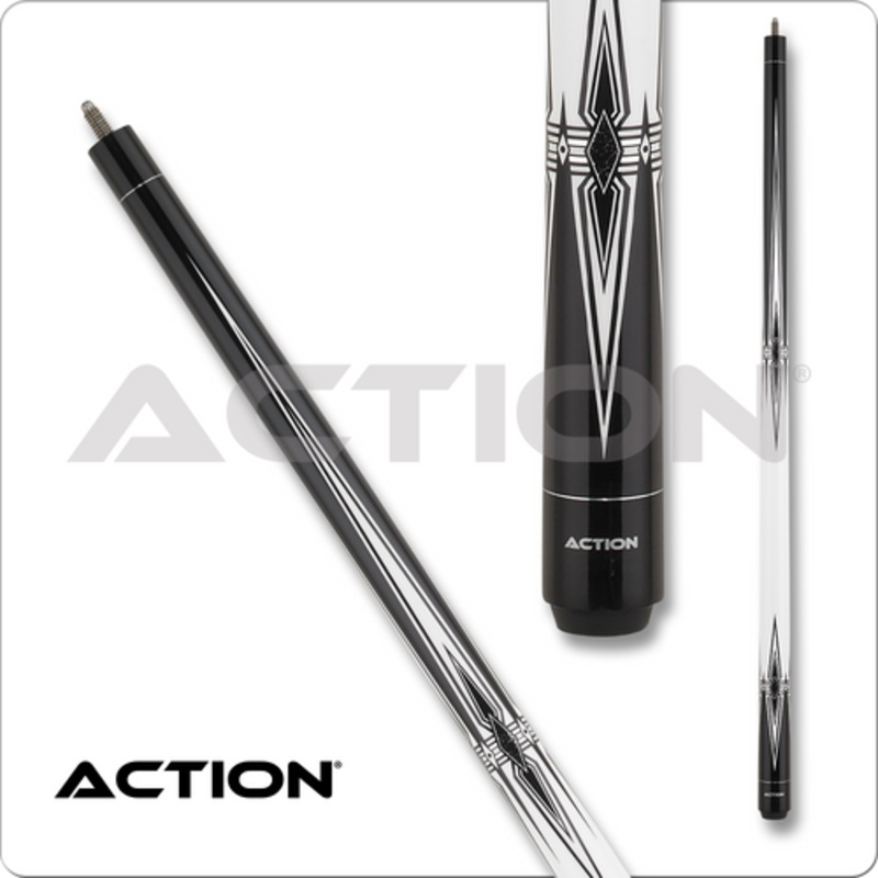 Action Black & White BW25 Pool Cue