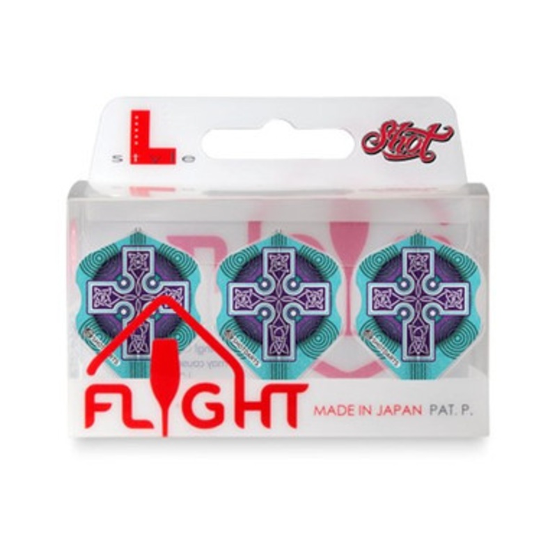 Shot Darts Celt Boudicca Trio Flight Pack – L Style
