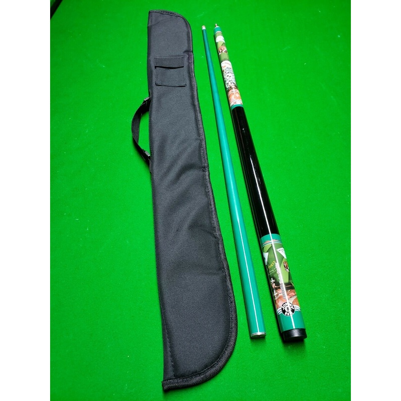 THE GAMBLER 2 piece cue and case set, great POKER player CASINO gift