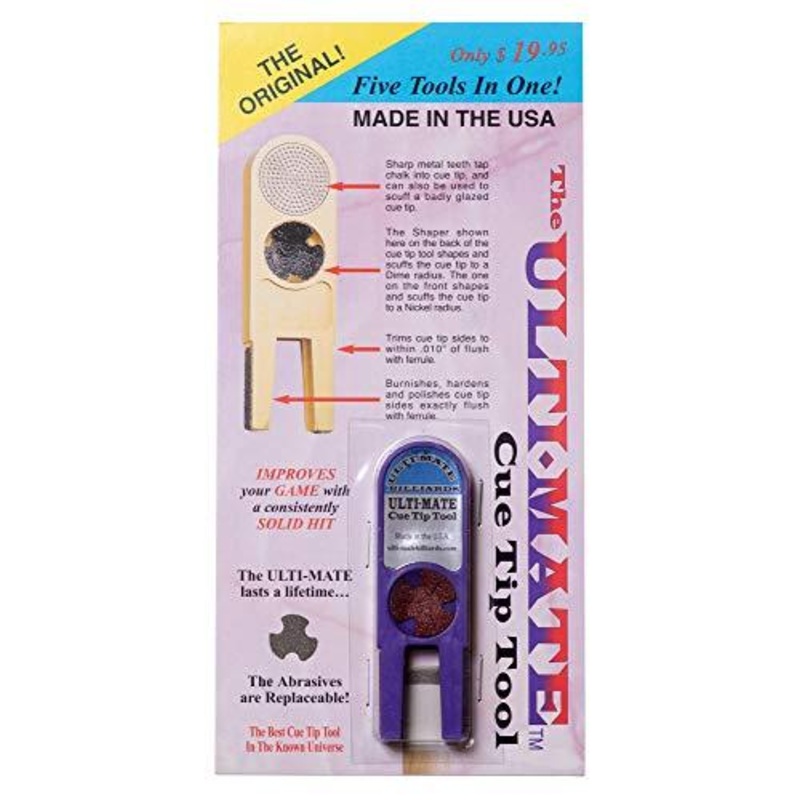 ULTIMATE TIP TOOL tip shaper, burnisher tapper tool. PURPLE