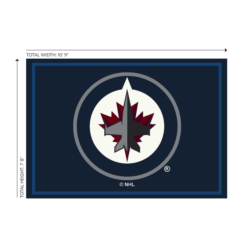 Winnipeg Jets 8×11 Spirit Rug