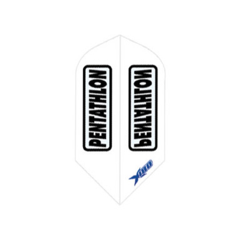 Dart World Pentathlon X 180 White Flight – Slim
