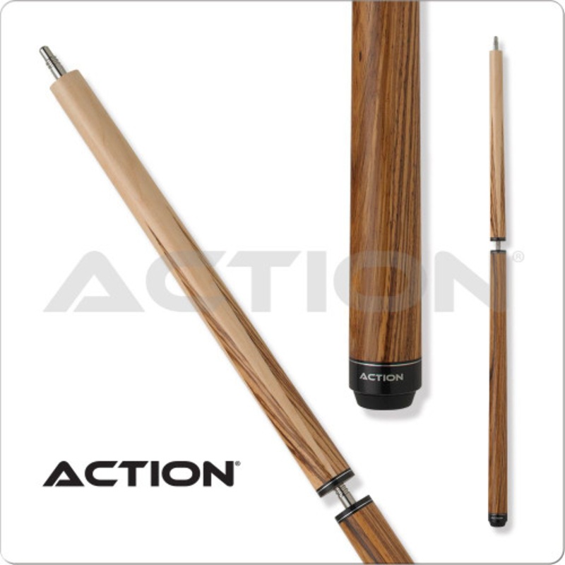 Action ACTBJZ Zebrawood Break Jump Pool Cue