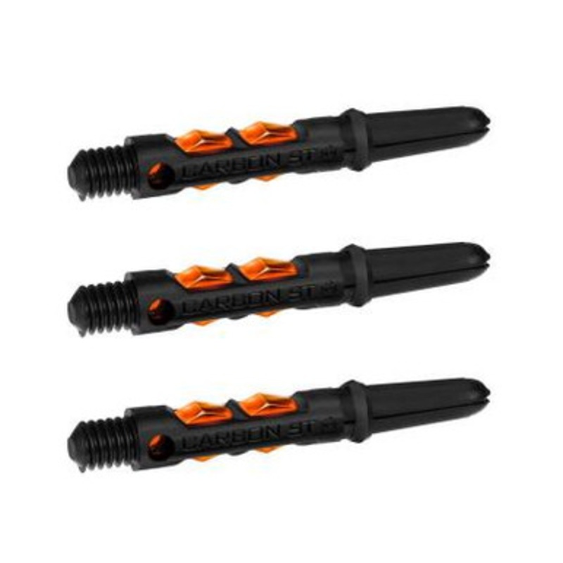 Dart World Carbon ST Black & Orange Shaft – Short